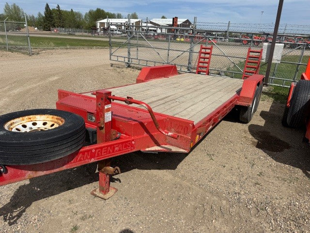 2018 Trailtech L270-18 Equipment Trailer - 14,000 lb gvwr