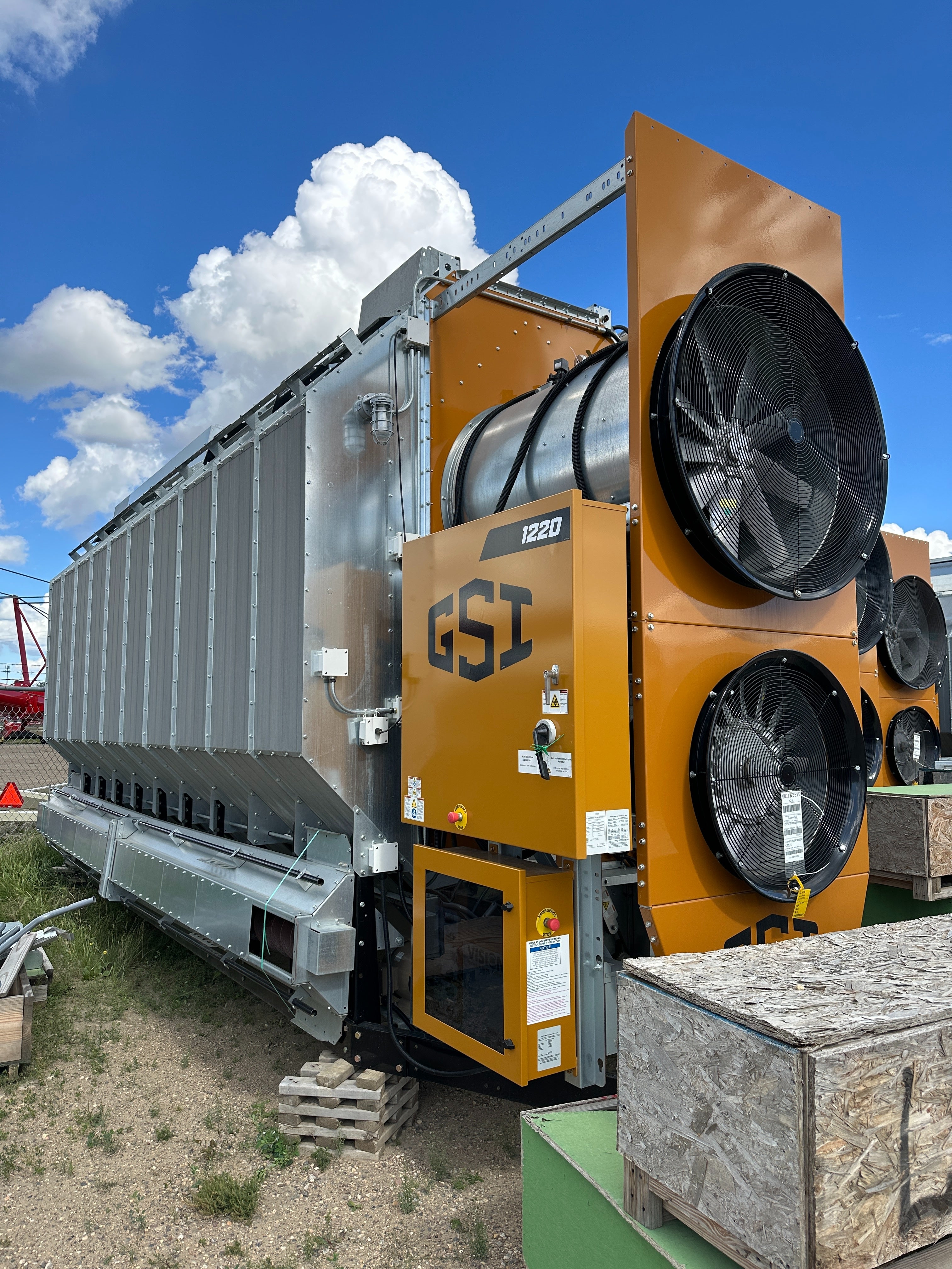 NEW GSI 1220 Grain Dryer Double Fan 480v – Glenmor Equipment LP