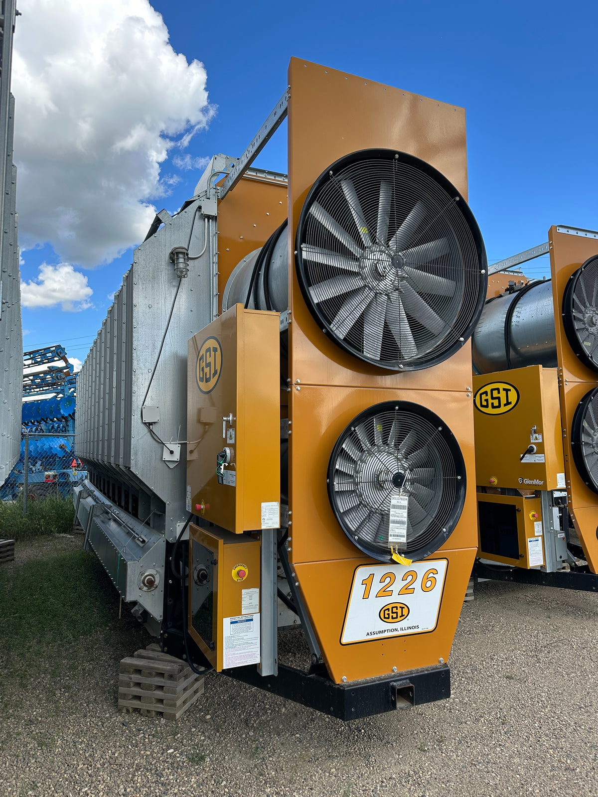 NEW GSI 1226 Grain Dryer Double Fan N.G. 575v