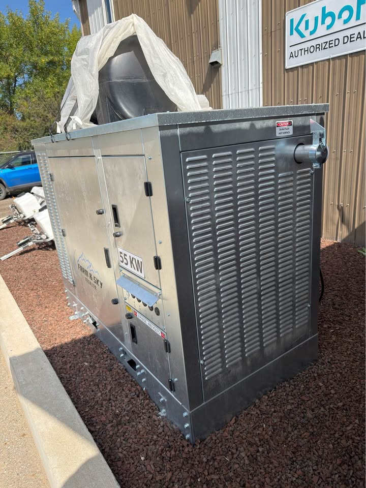 2026 Farm & Sky Tech 55 kw diesel generator