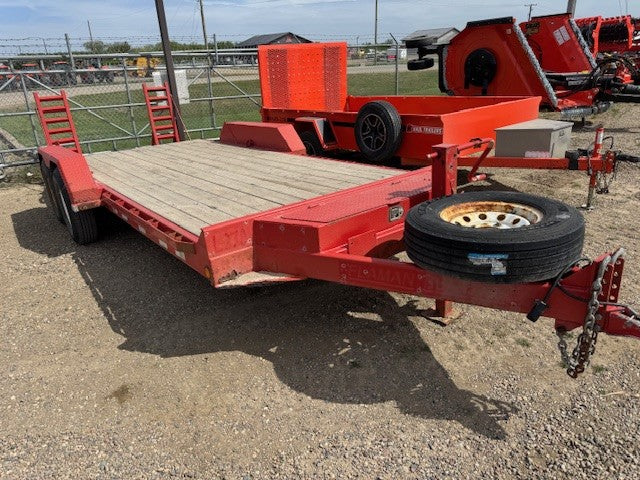 2018 Trailtech L270-18 Equipment Trailer - 14,000 lb gvwr