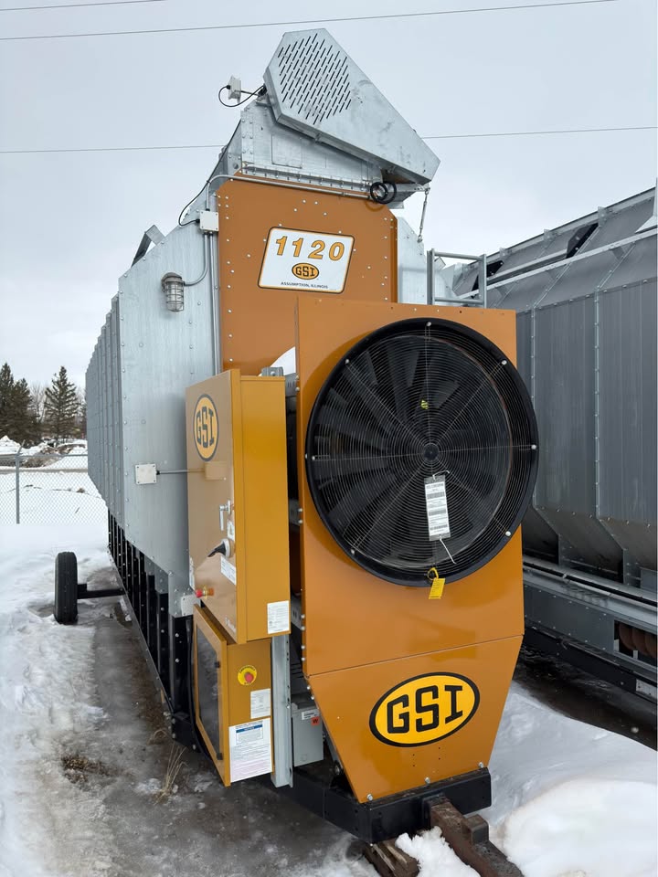 NEW GSI 1120 Grain Dryer Single Fan L.P. 480v