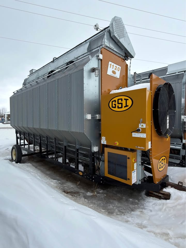 NEW GSI 1120 Grain Dryer Single Fan L.P. 480v