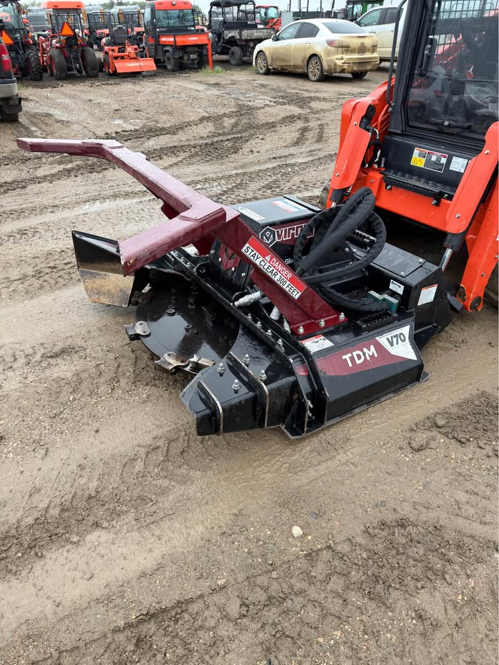2024 Virnig v70 tdm three disc mulcher