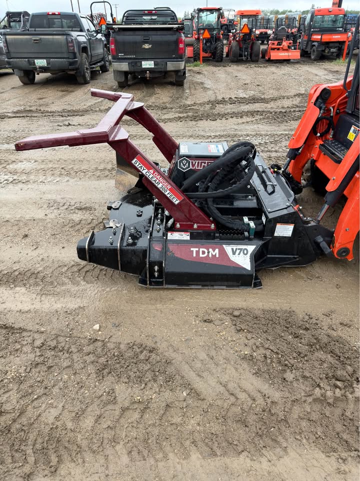 2024 Virnig v70 tdm three disc mulcher