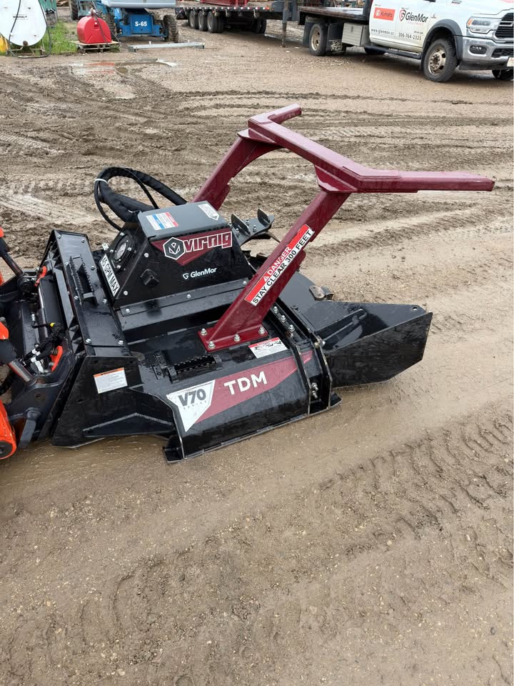 2024 Virnig v70 tdm three disc mulcher