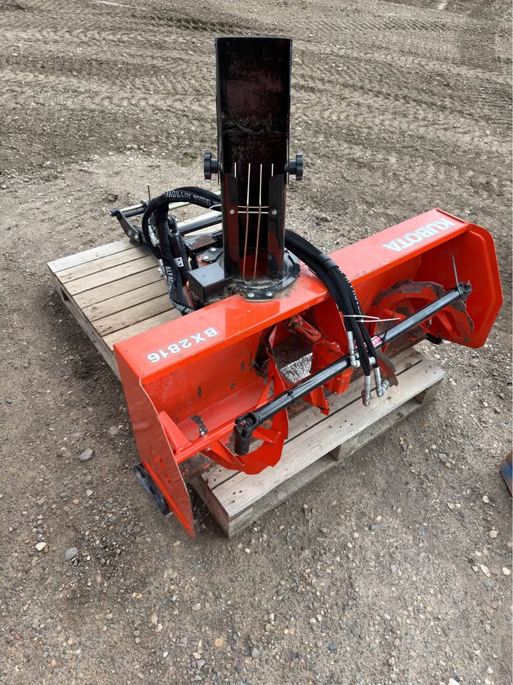 2022 Kubota B2601 with Snow Blower