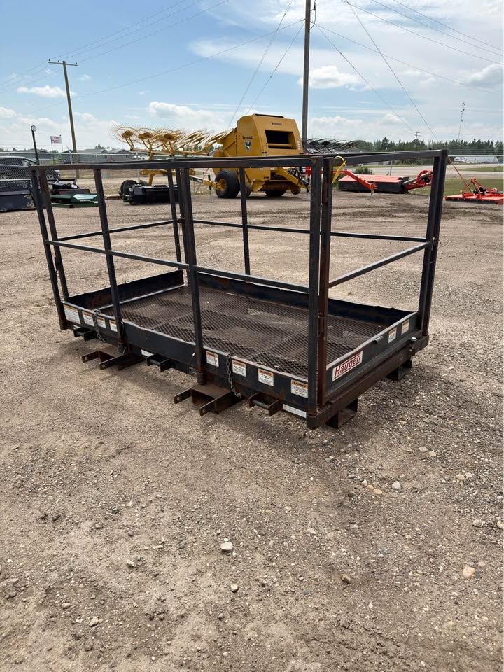 2013 Haugen 4x8 Telehandler Work Platform