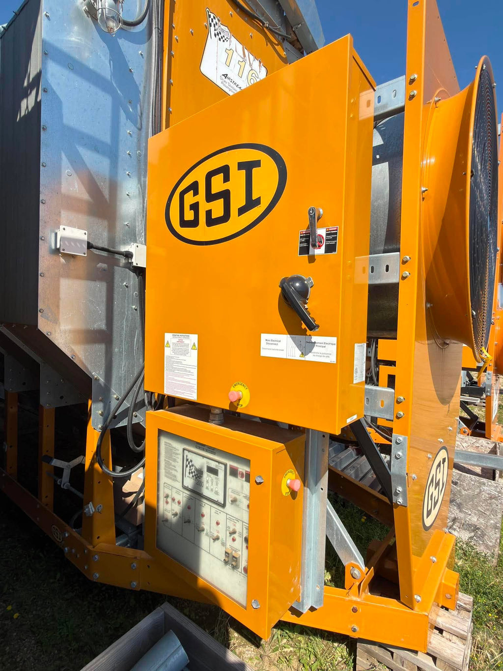 2009 GSI 116 Grain Dryer