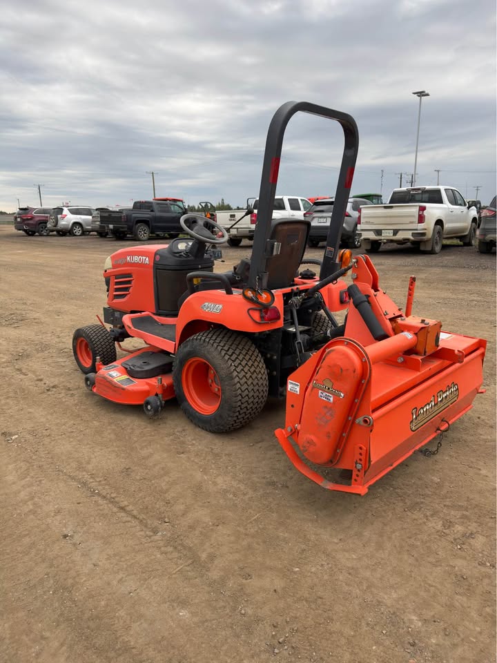 2008 Kubota bx1850v + 50” rotary tiller + 54" mower